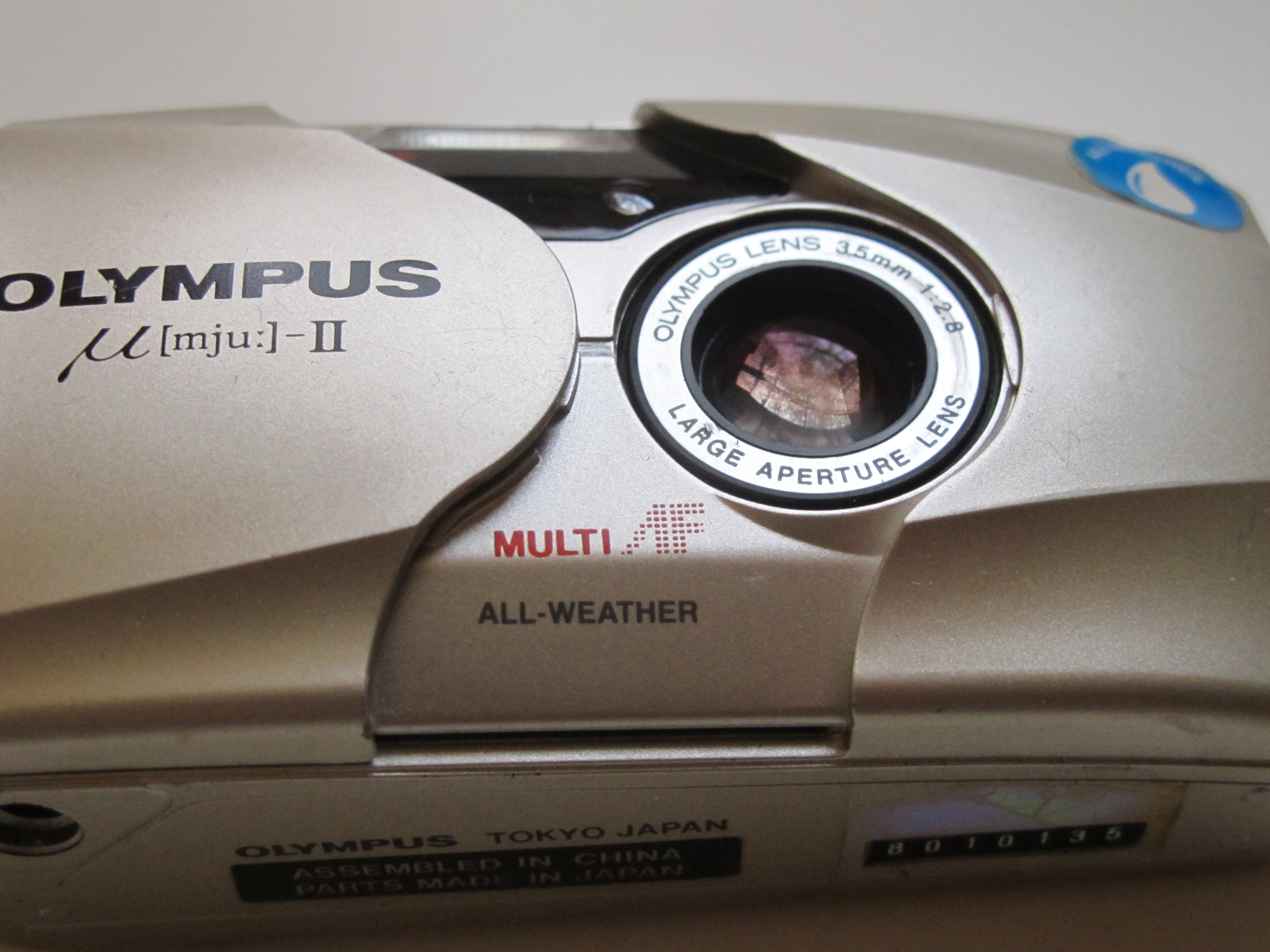 Olympus Mju ii mjuii vintage camera