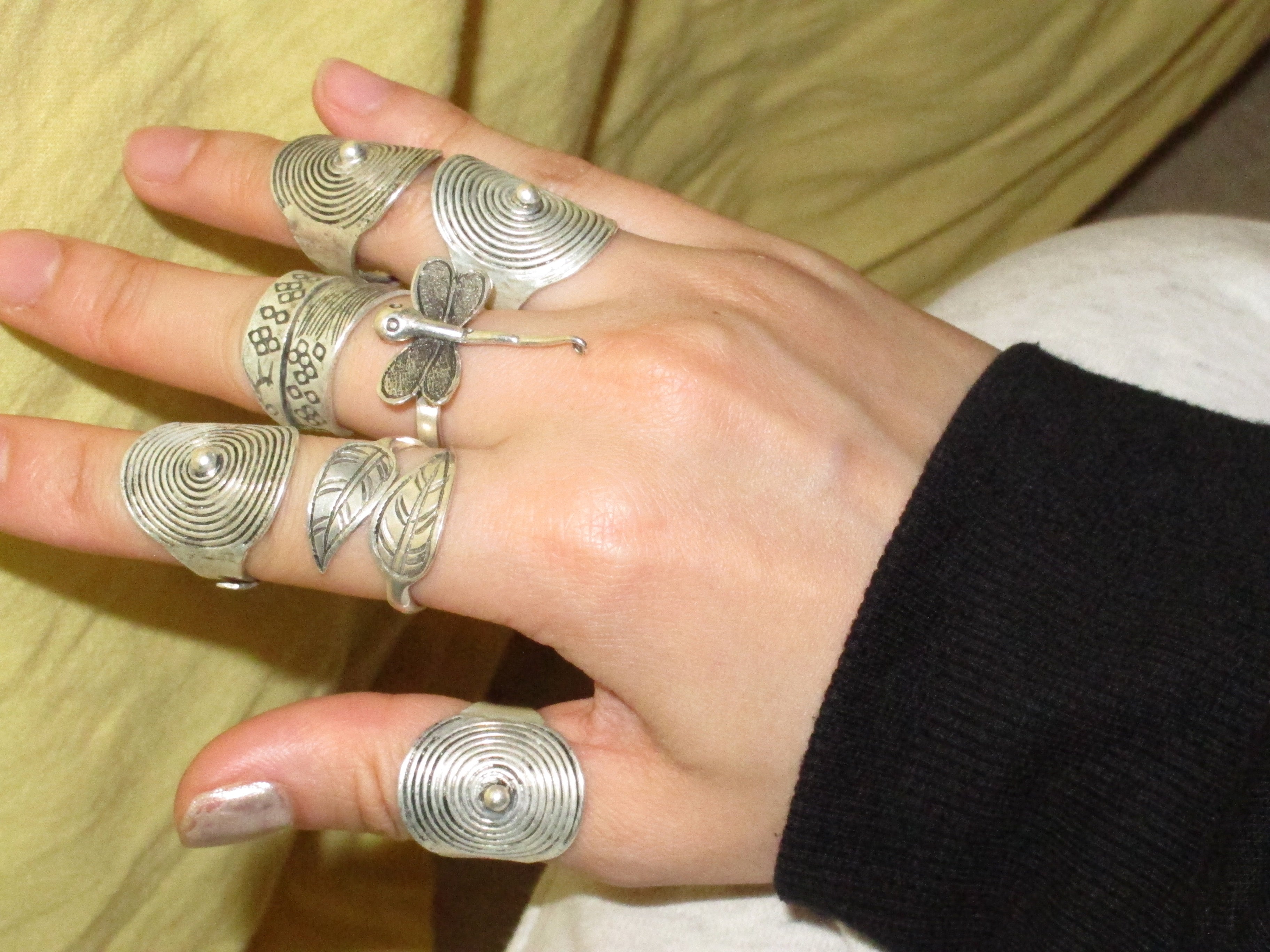 Handmade vintage style ring