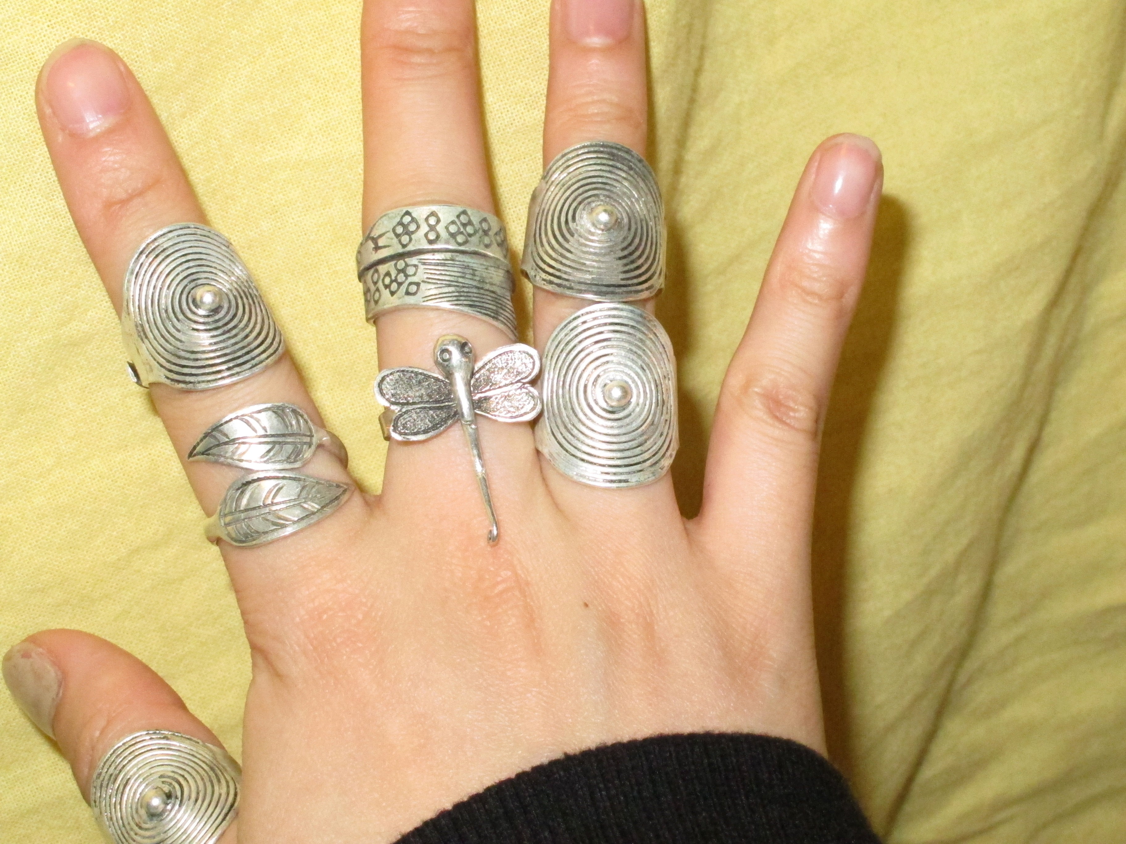 Handmade vintage style ring