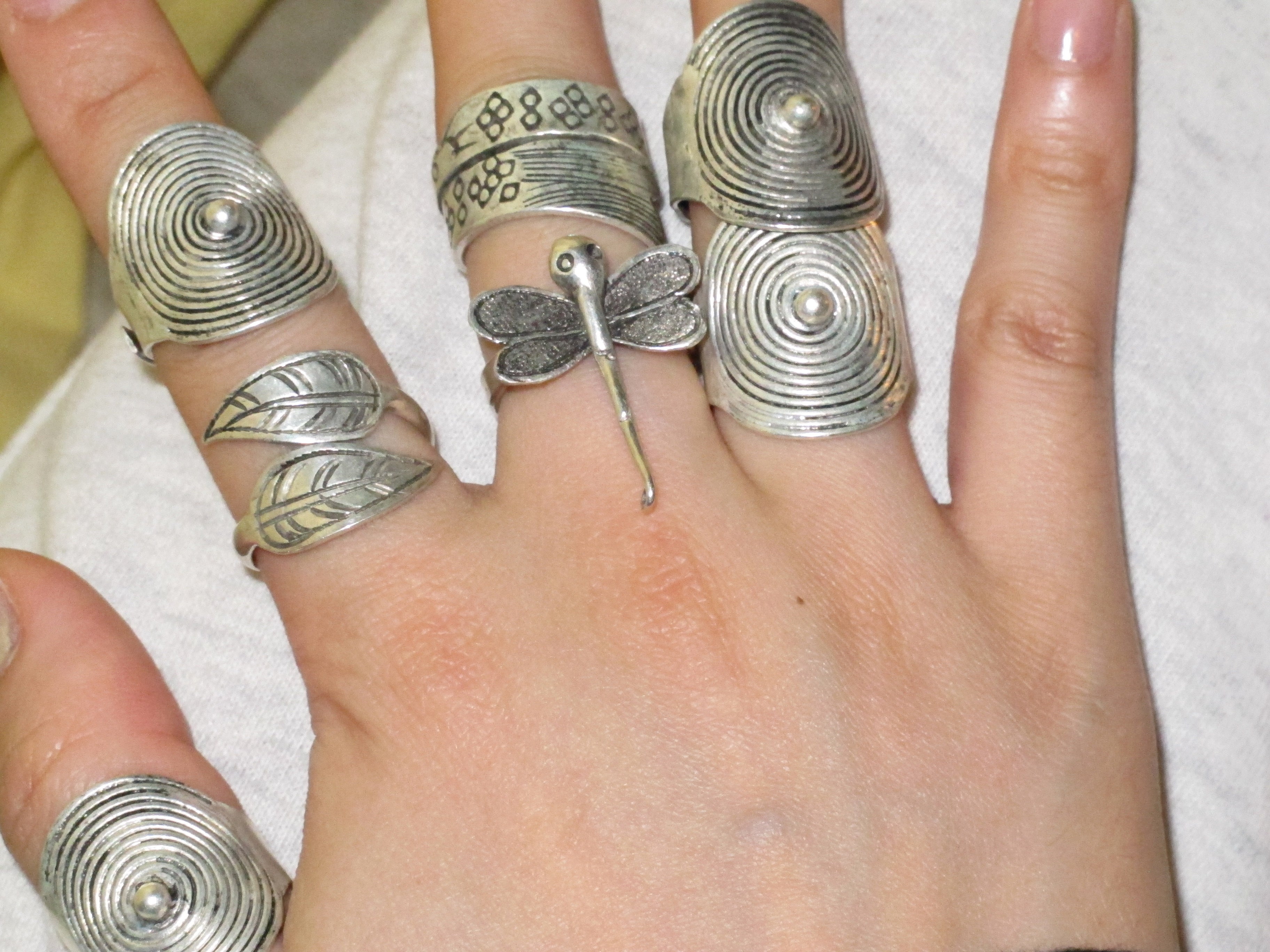 Handmade vintage style ring